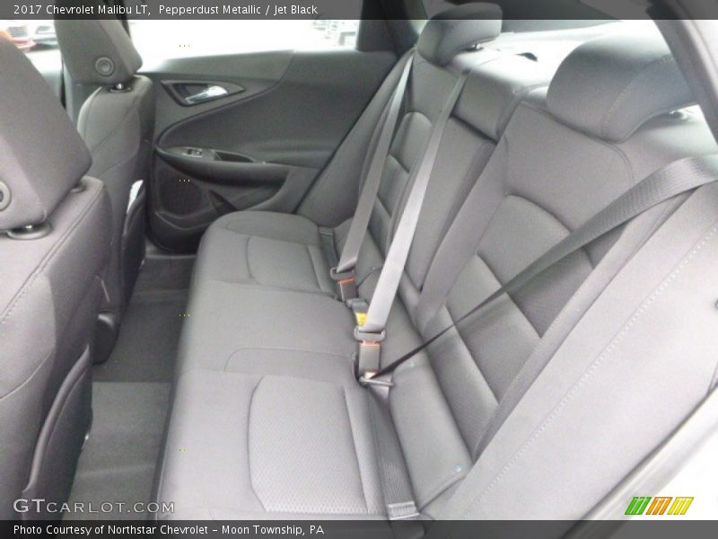 Pepperdust Metallic / Jet Black 2017 Chevrolet Malibu LT