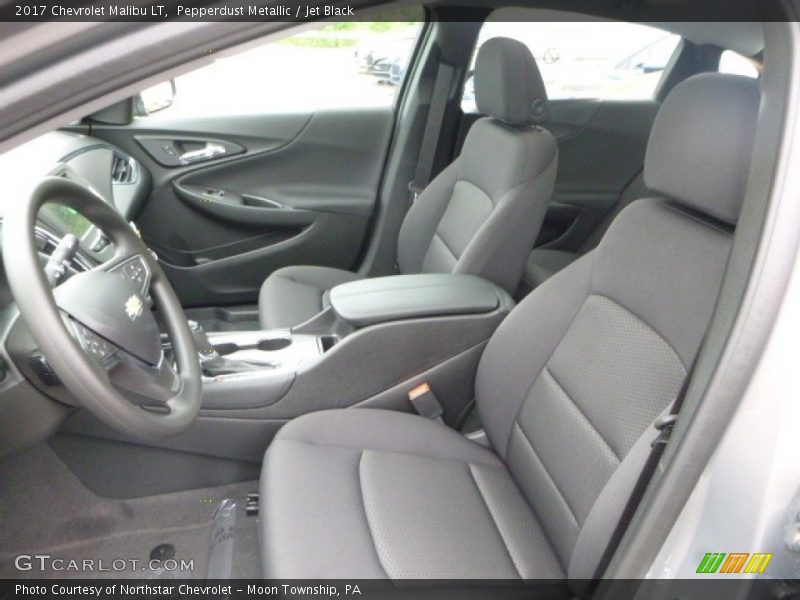Pepperdust Metallic / Jet Black 2017 Chevrolet Malibu LT