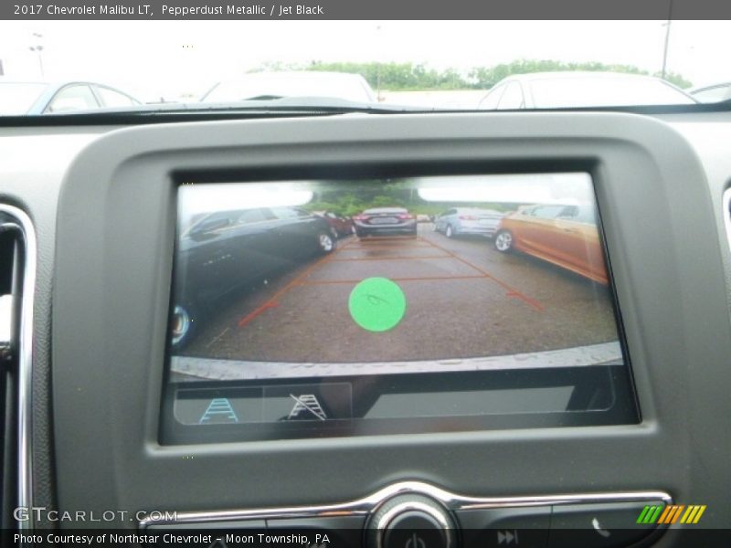 Pepperdust Metallic / Jet Black 2017 Chevrolet Malibu LT