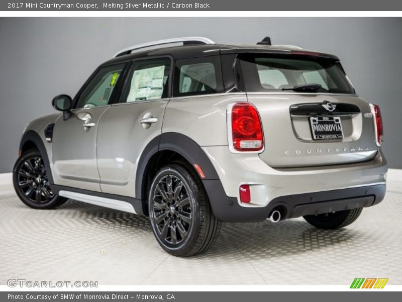 Melting Silver Metallic / Carbon Black 2017 Mini Countryman Cooper