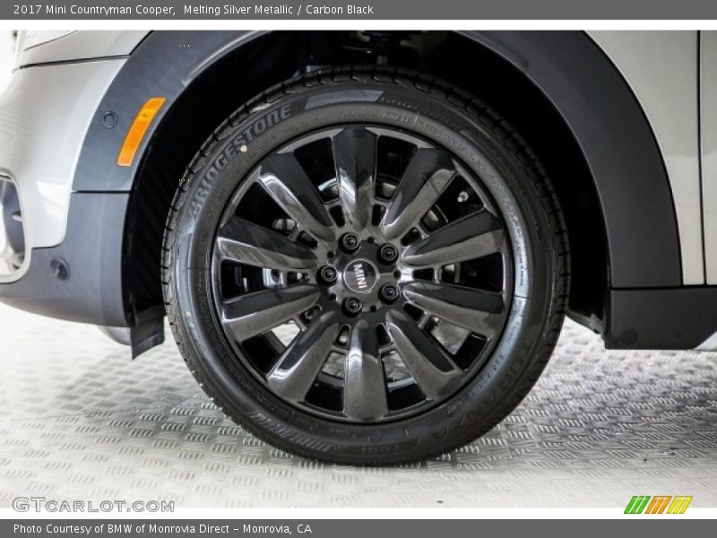 Melting Silver Metallic / Carbon Black 2017 Mini Countryman Cooper