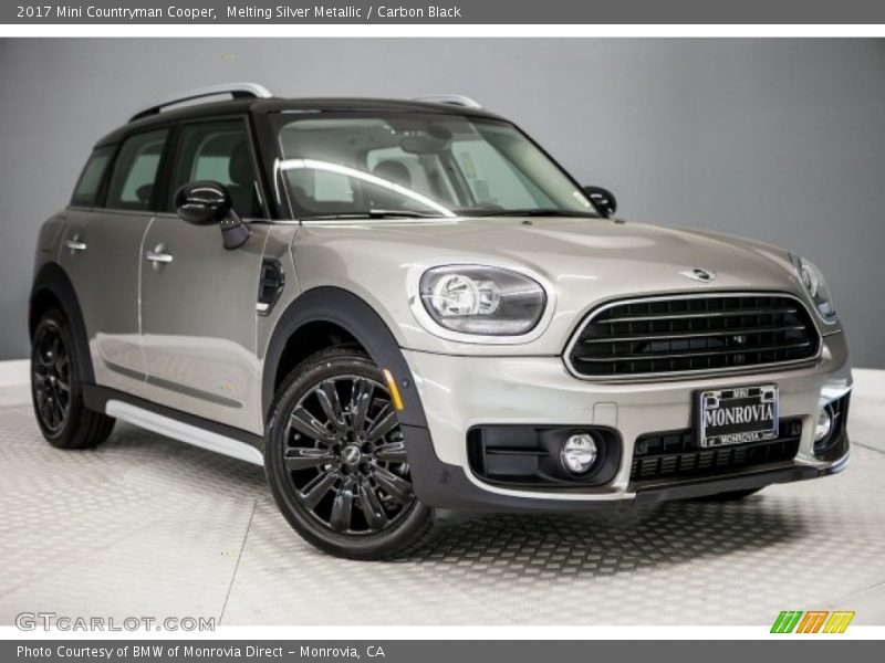 Melting Silver Metallic / Carbon Black 2017 Mini Countryman Cooper