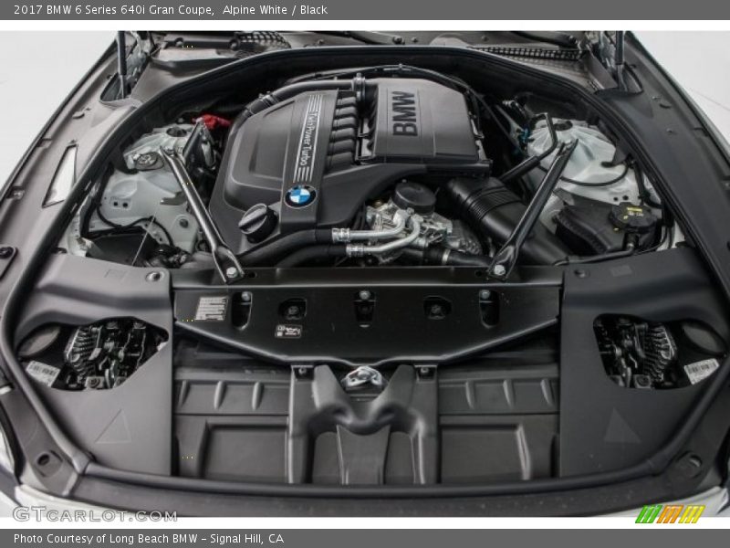  2017 6 Series 640i Gran Coupe Engine - 3.0 Liter DI TwinPower Turbocharged DOHC 24-Valve VVT Inline 6 Cylinder