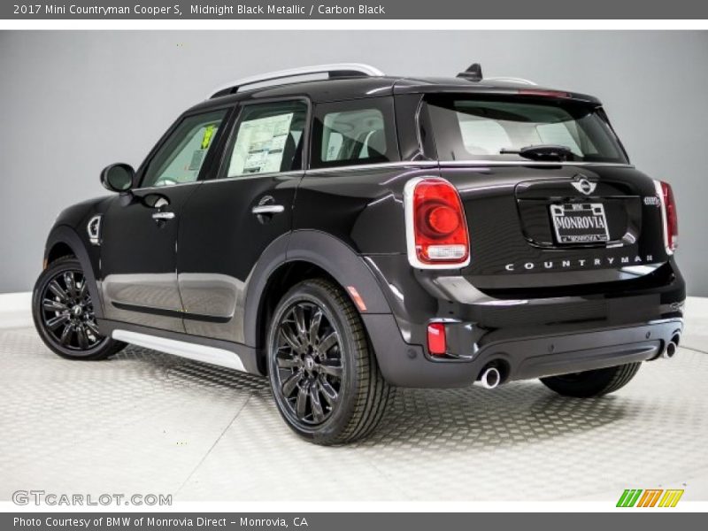 Midnight Black Metallic / Carbon Black 2017 Mini Countryman Cooper S