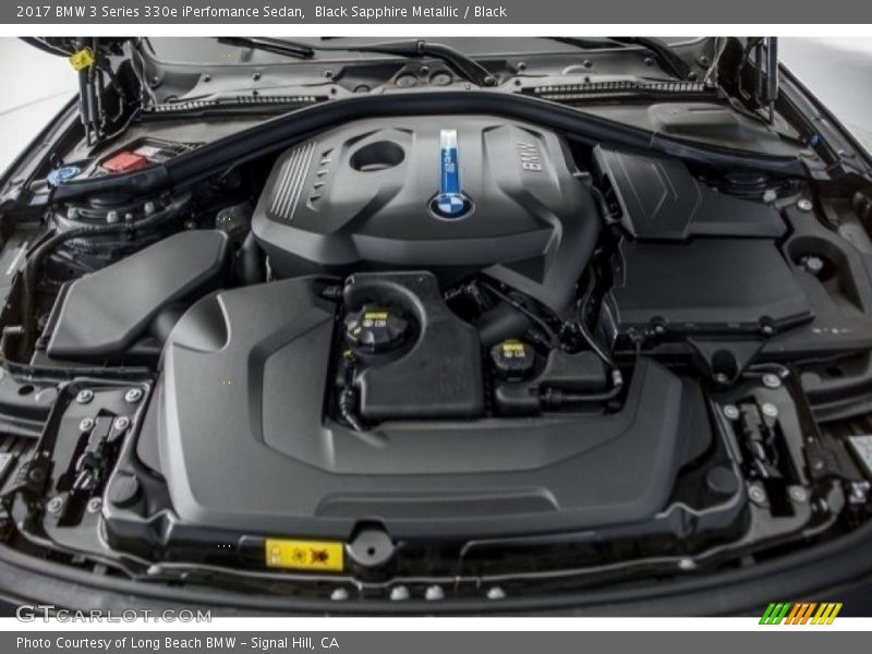 Black Sapphire Metallic / Black 2017 BMW 3 Series 330e iPerfomance Sedan