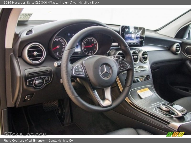 Iridium Silver Metallic / Black 2016 Mercedes-Benz GLC 300 4Matic