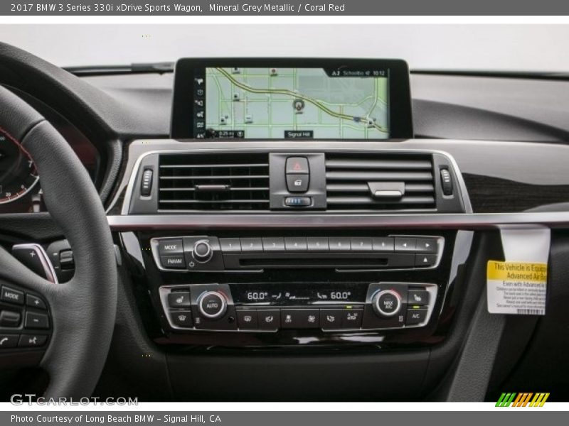 Controls of 2017 3 Series 330i xDrive Sports Wagon