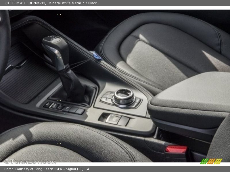 Mineral White Metallic / Black 2017 BMW X1 sDrive28i