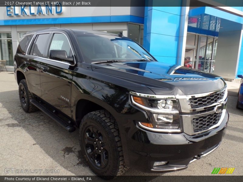 Black / Jet Black 2017 Chevrolet Tahoe LT 4WD