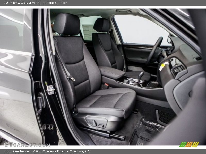 Jet Black / Black 2017 BMW X3 sDrive28i