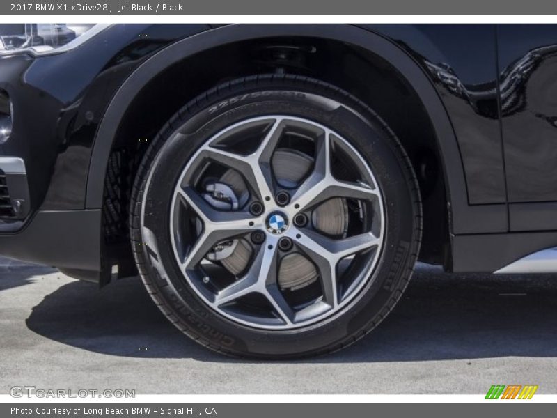 Jet Black / Black 2017 BMW X1 xDrive28i