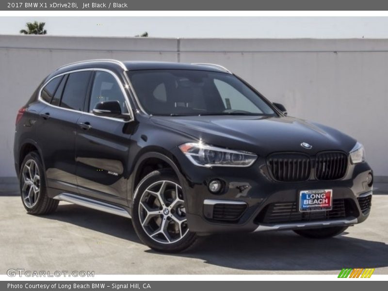 Jet Black / Black 2017 BMW X1 xDrive28i