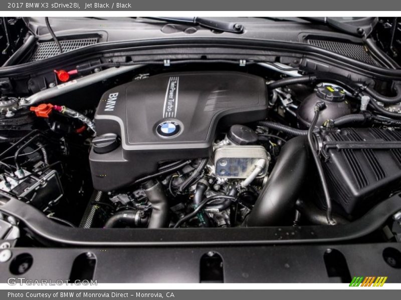 Jet Black / Black 2017 BMW X3 sDrive28i