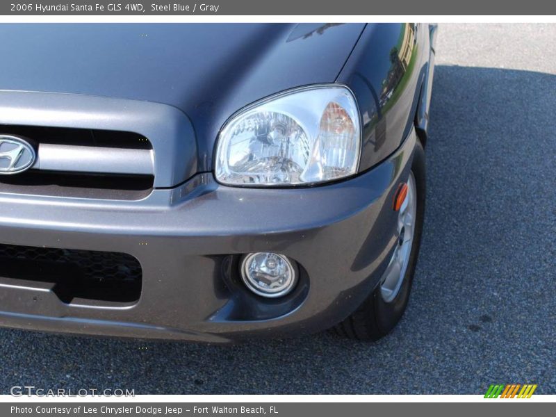 Steel Blue / Gray 2006 Hyundai Santa Fe GLS 4WD