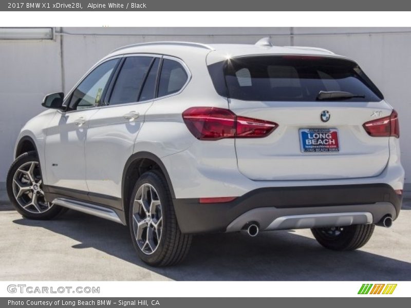 Alpine White / Black 2017 BMW X1 xDrive28i