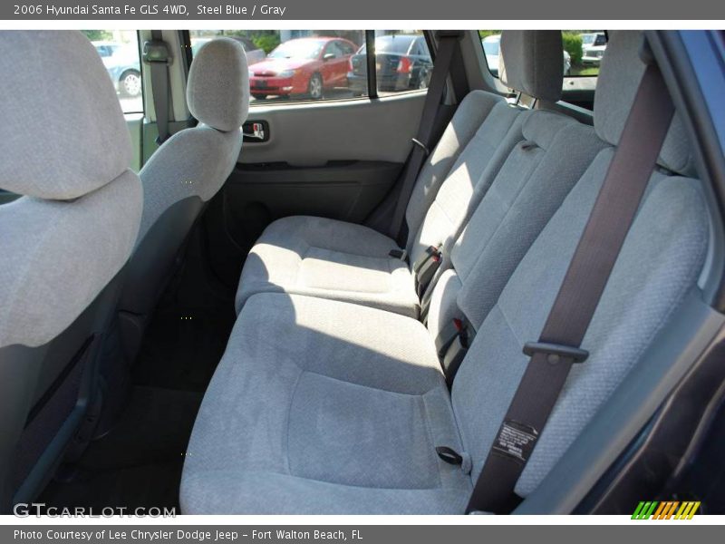 Steel Blue / Gray 2006 Hyundai Santa Fe GLS 4WD
