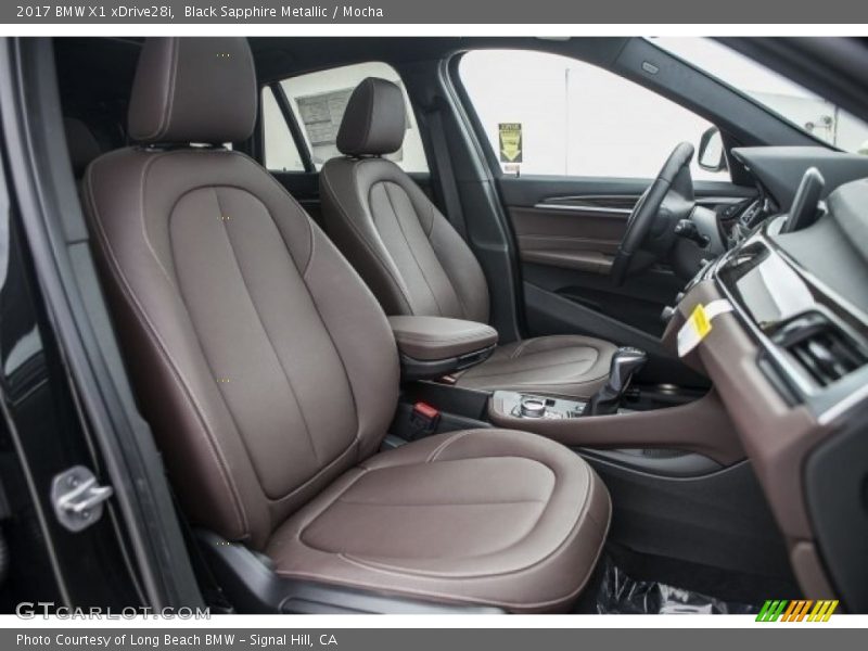 Black Sapphire Metallic / Mocha 2017 BMW X1 xDrive28i