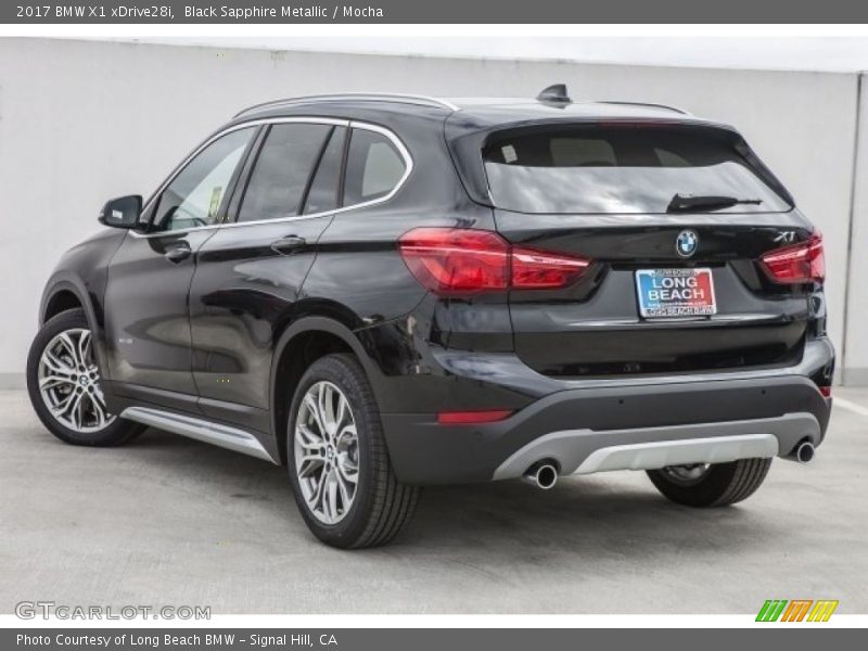 Black Sapphire Metallic / Mocha 2017 BMW X1 xDrive28i