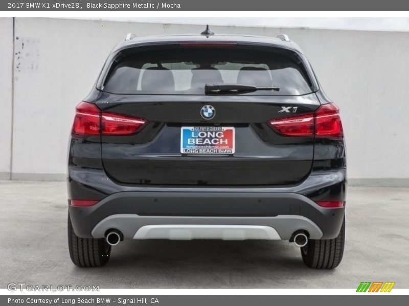 Black Sapphire Metallic / Mocha 2017 BMW X1 xDrive28i