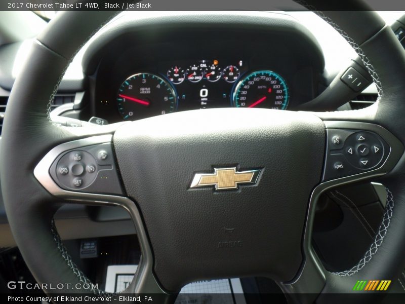 Black / Jet Black 2017 Chevrolet Tahoe LT 4WD