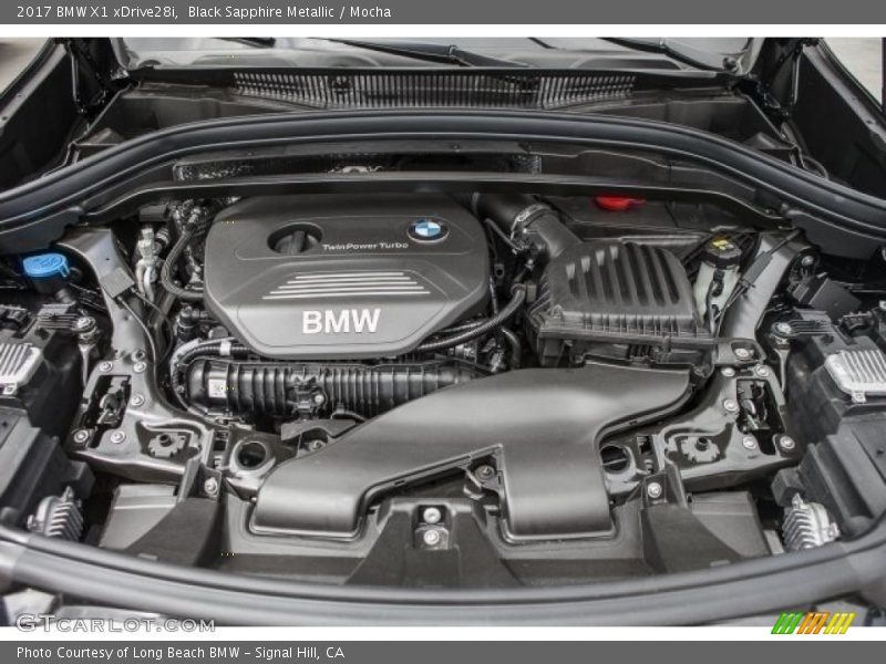 Black Sapphire Metallic / Mocha 2017 BMW X1 xDrive28i