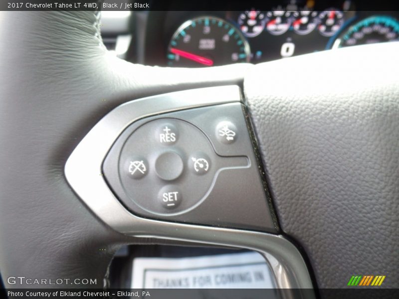 Black / Jet Black 2017 Chevrolet Tahoe LT 4WD