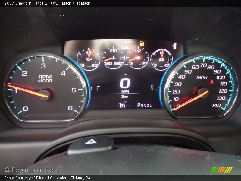 Black / Jet Black 2017 Chevrolet Tahoe LT 4WD