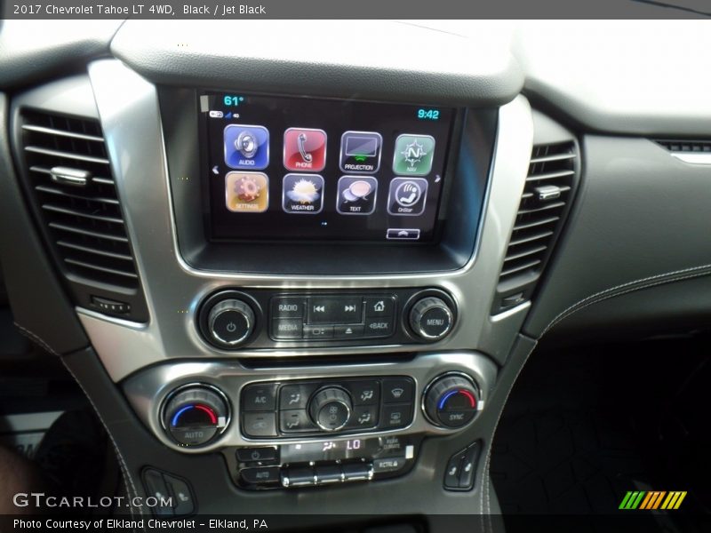 Black / Jet Black 2017 Chevrolet Tahoe LT 4WD