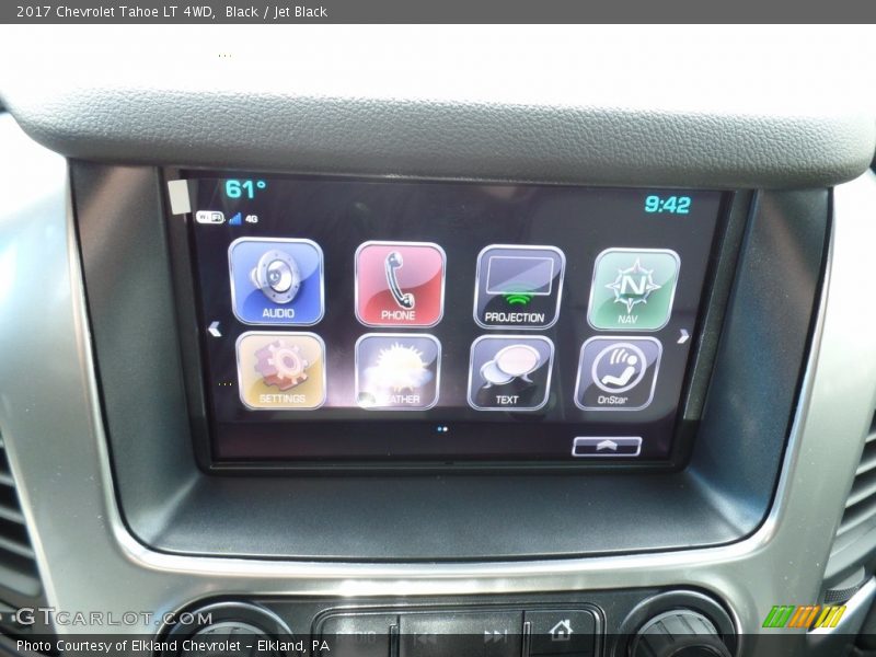 Black / Jet Black 2017 Chevrolet Tahoe LT 4WD