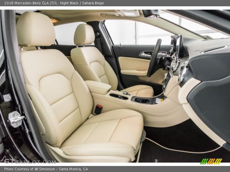  2018 GLA 250 Sahara Beige Interior