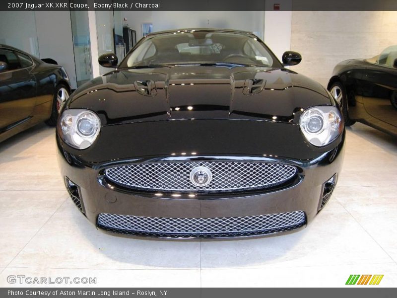 Ebony Black / Charcoal 2007 Jaguar XK XKR Coupe