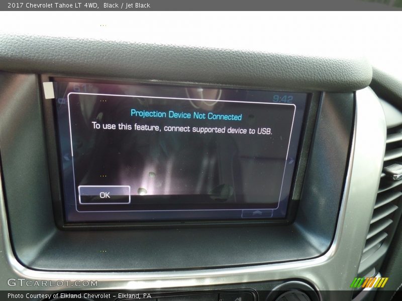 Black / Jet Black 2017 Chevrolet Tahoe LT 4WD