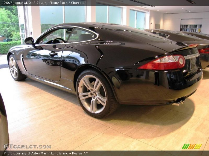 Ebony Black / Charcoal 2007 Jaguar XK XKR Coupe
