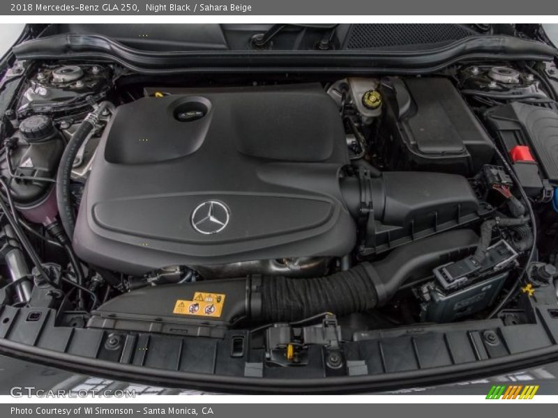  2018 GLA 250 Engine - 2.0 Liter Twin-Turbocharged DOHC 16-Valve VVT 4 Cylinder