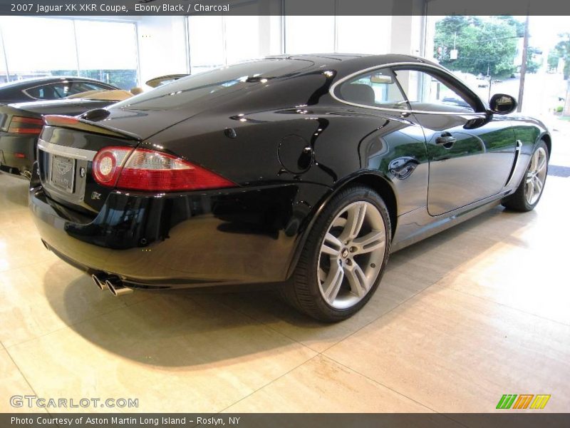 Ebony Black / Charcoal 2007 Jaguar XK XKR Coupe