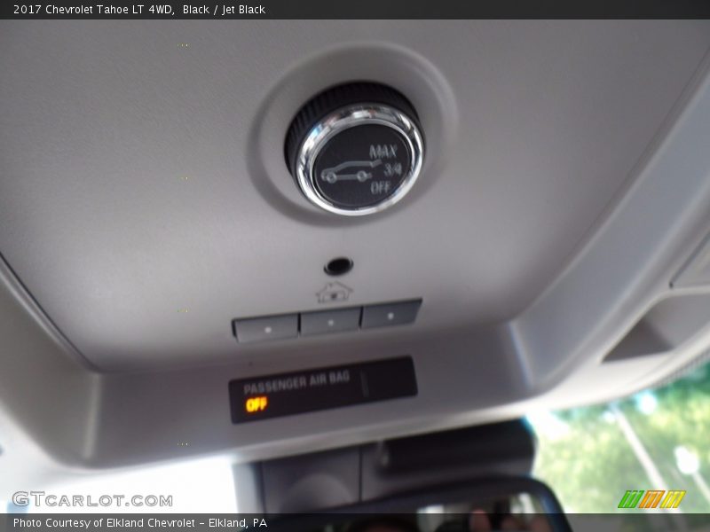 Black / Jet Black 2017 Chevrolet Tahoe LT 4WD