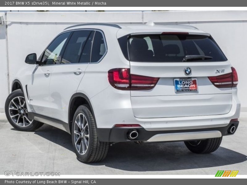 Mineral White Metallic / Mocha 2017 BMW X5 sDrive35i