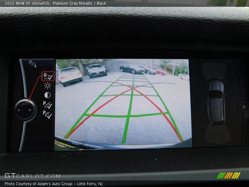 Platinum Gray Metallic / Black 2012 BMW X5 xDrive50i