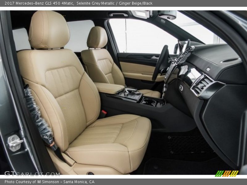 Selenite Grey Metallic / Ginger Beige/Black 2017 Mercedes-Benz GLS 450 4Matic