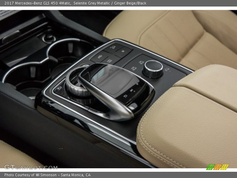Selenite Grey Metallic / Ginger Beige/Black 2017 Mercedes-Benz GLS 450 4Matic