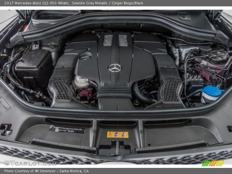 Selenite Grey Metallic / Ginger Beige/Black 2017 Mercedes-Benz GLS 450 4Matic