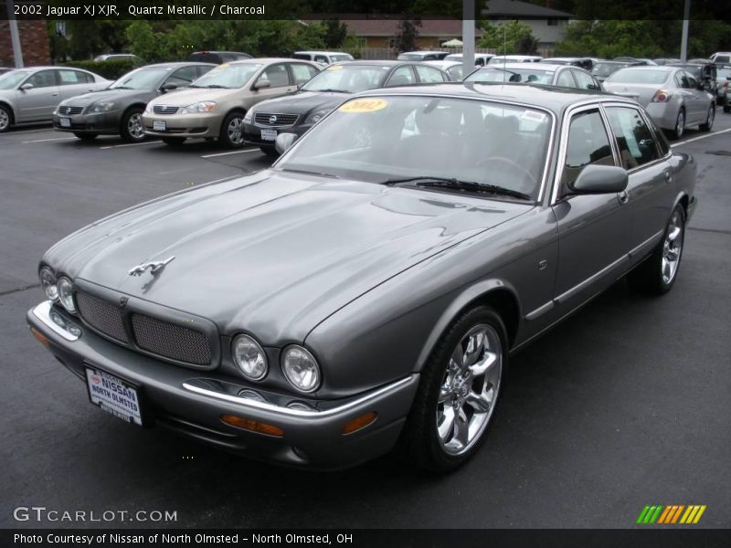 Quartz Metallic / Charcoal 2002 Jaguar XJ XJR