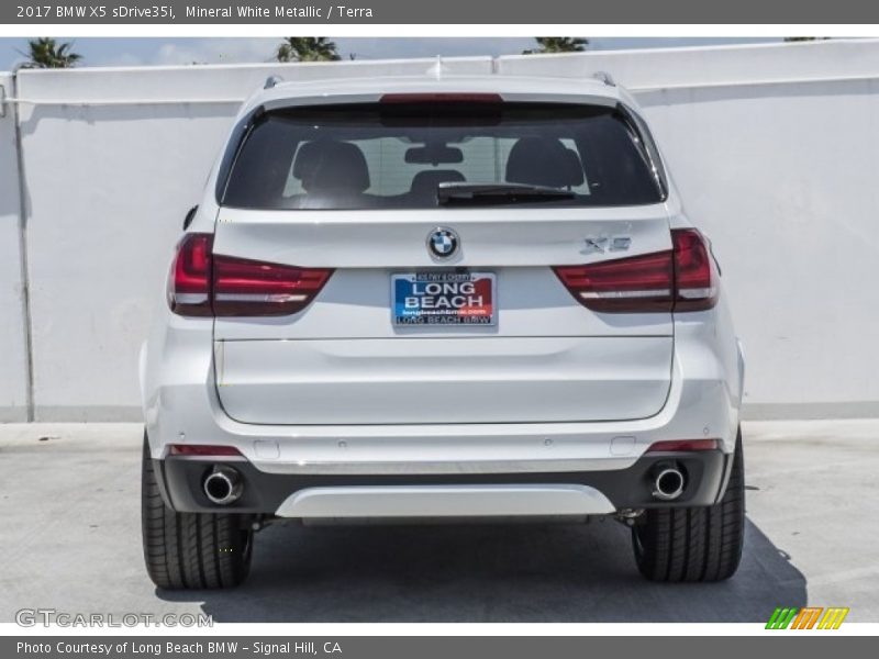 Mineral White Metallic / Terra 2017 BMW X5 sDrive35i