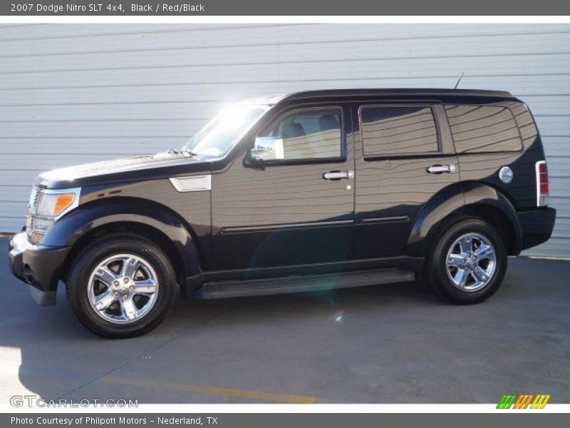 Black / Red/Black 2007 Dodge Nitro SLT 4x4