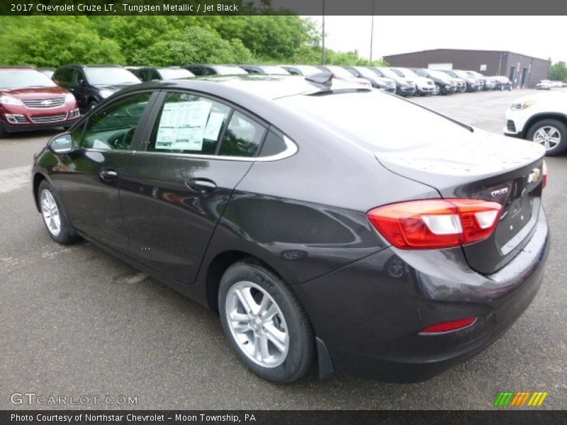 Tungsten Metallic / Jet Black 2017 Chevrolet Cruze LT