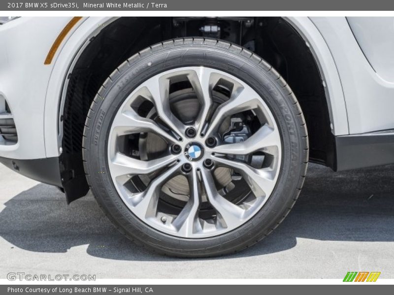 Mineral White Metallic / Terra 2017 BMW X5 sDrive35i