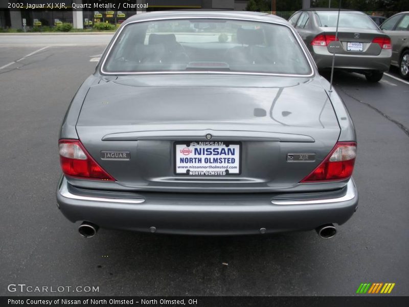 Quartz Metallic / Charcoal 2002 Jaguar XJ XJR