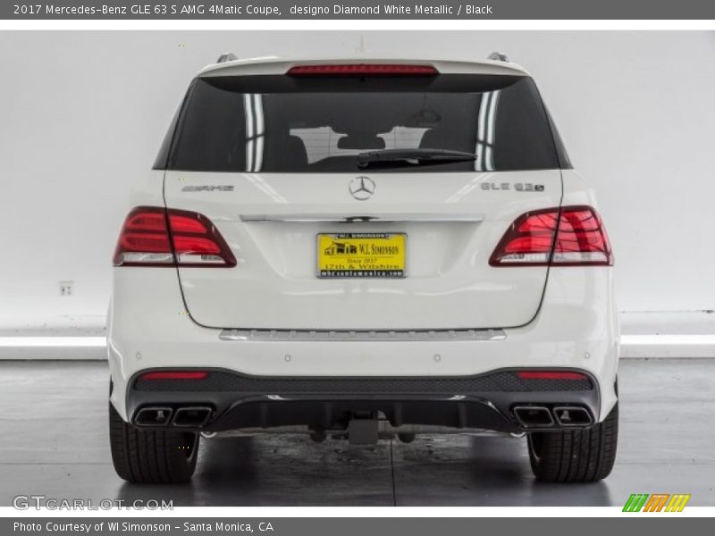 designo Diamond White Metallic / Black 2017 Mercedes-Benz GLE 63 S AMG 4Matic Coupe