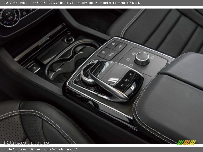 Controls of 2017 GLE 63 S AMG 4Matic Coupe