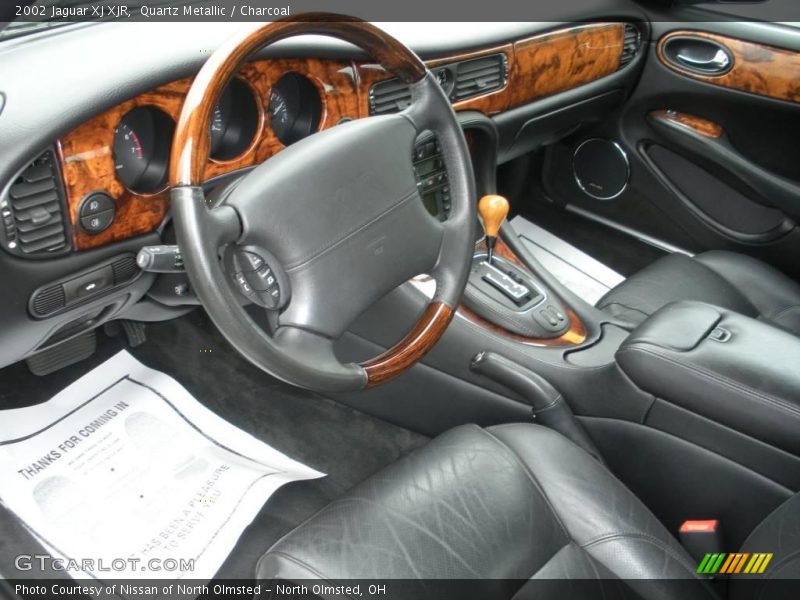 Quartz Metallic / Charcoal 2002 Jaguar XJ XJR